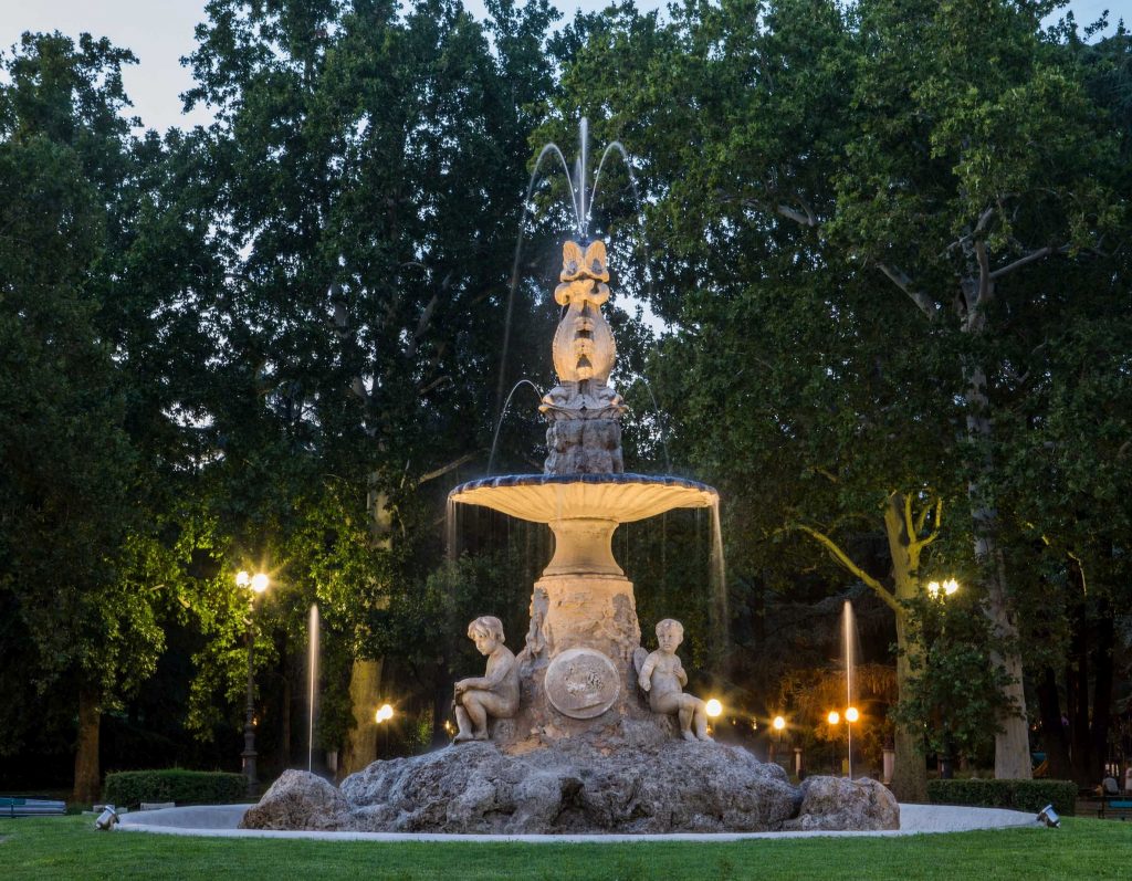 GIARDINI PUBBLICI Torna A Splendere La FONTANA DEI BIMBI Reporter